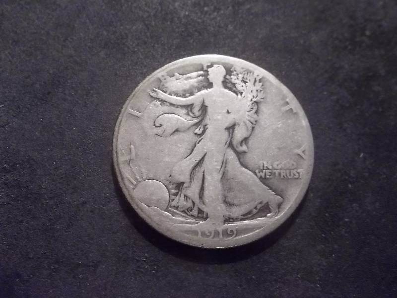 1919 S Walker Half Dollar