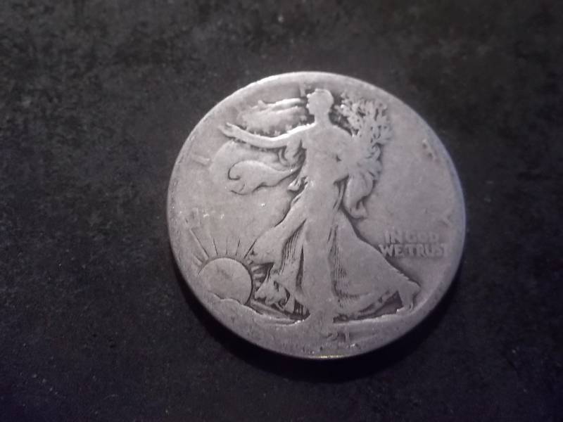 1921 S Walker Half Dollar