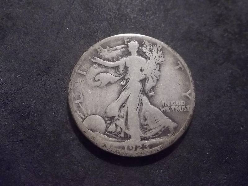 1923 S Walker Half Dollar