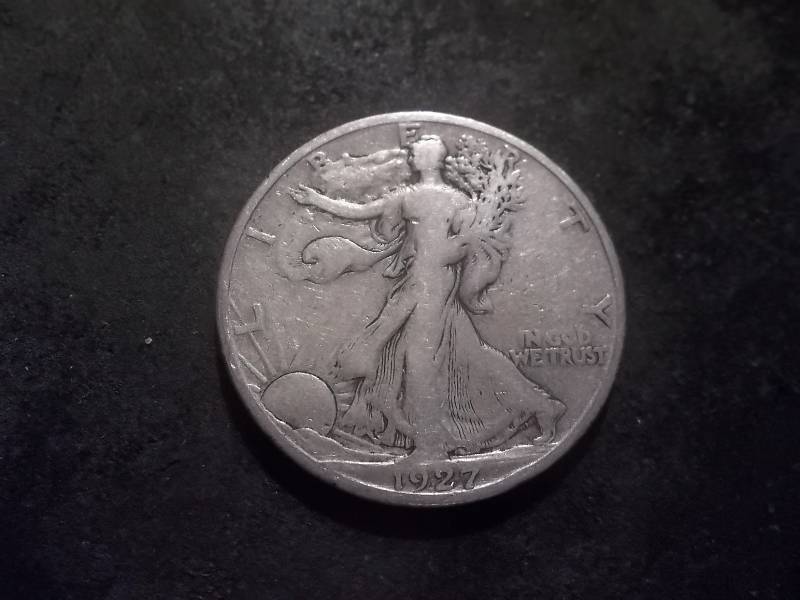 1927 S Walker Half Dollar
