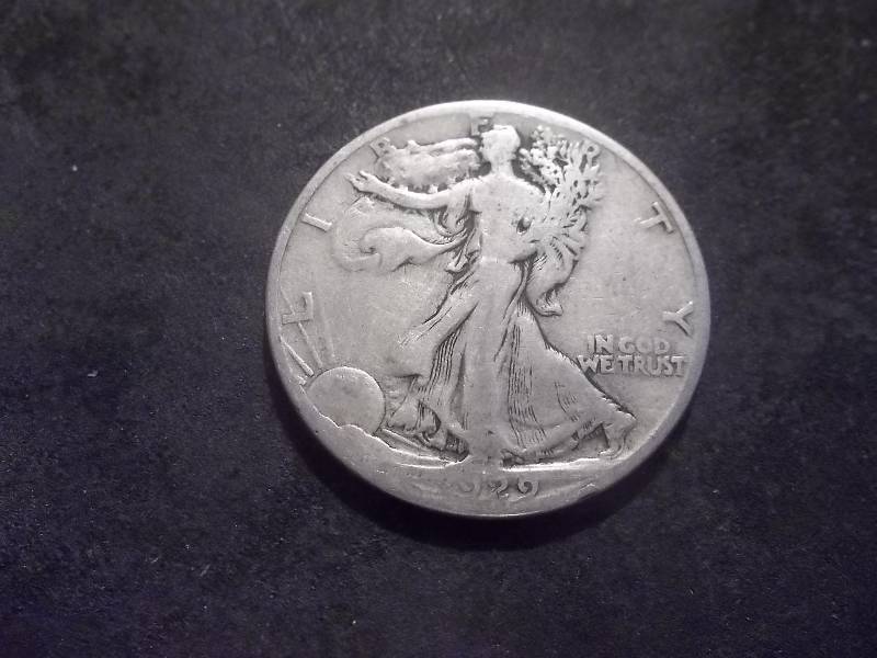 1929 S Walker Half Dollar