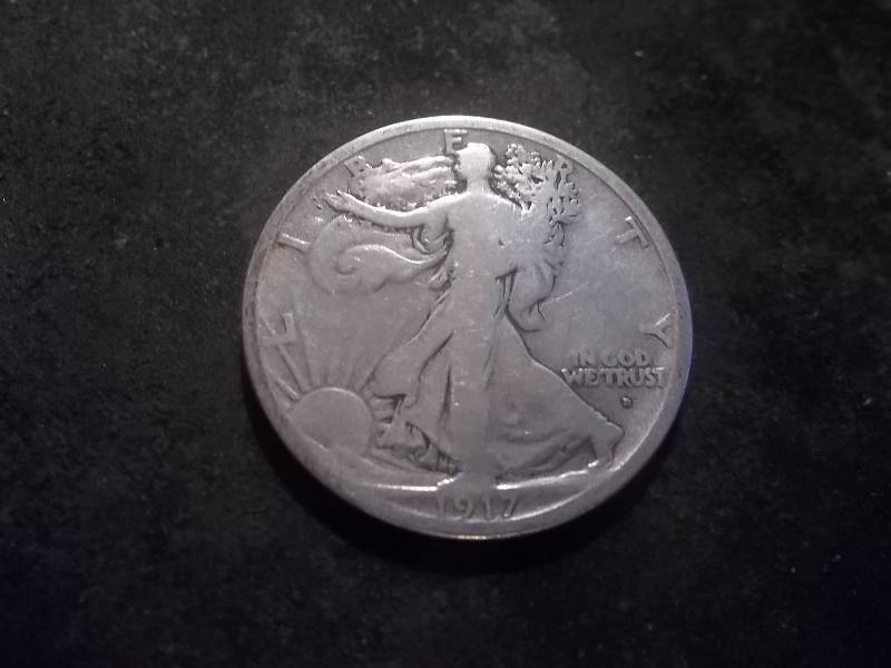 1917 D Walker Half Dollar Obverse Mint