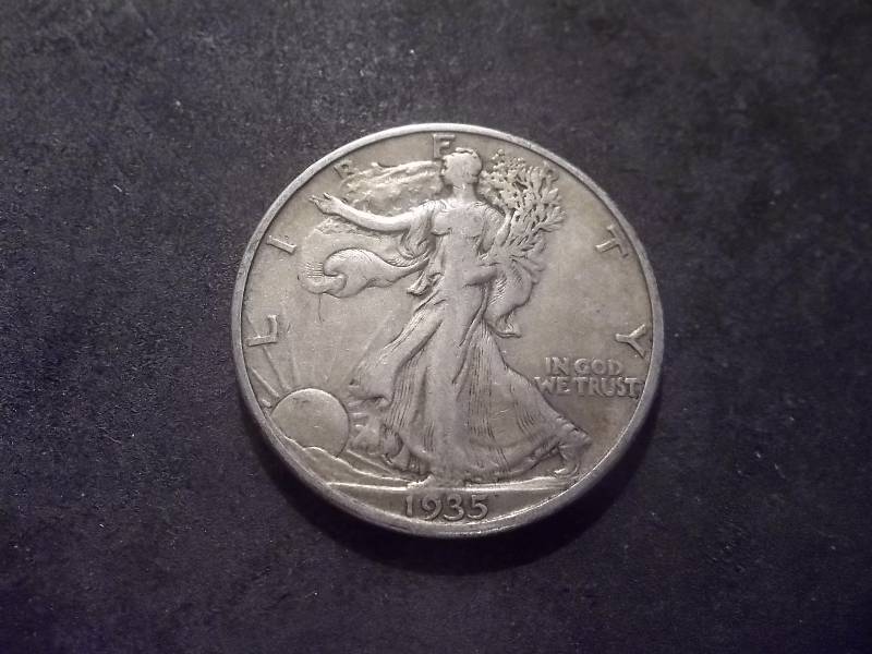 1935 D Walker Half Dollar