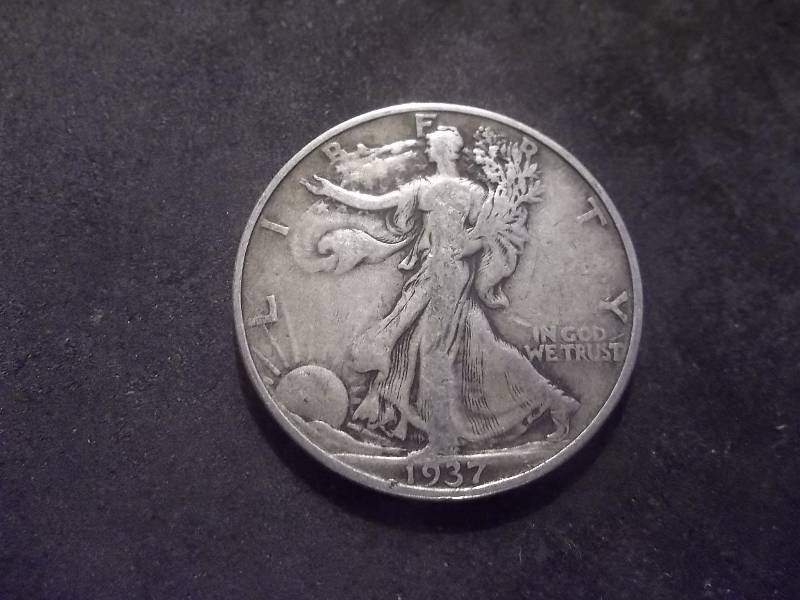 1937 D Walker Half Dollar