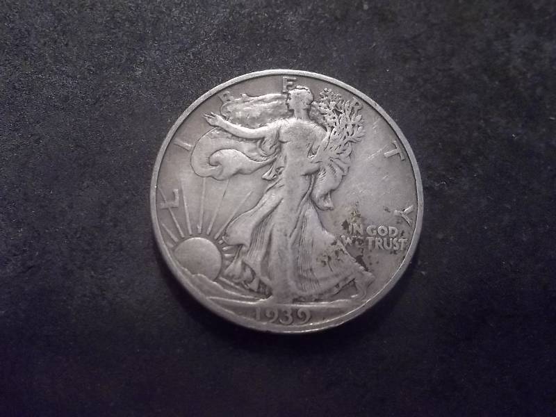 1939 D Walker Half Dollar