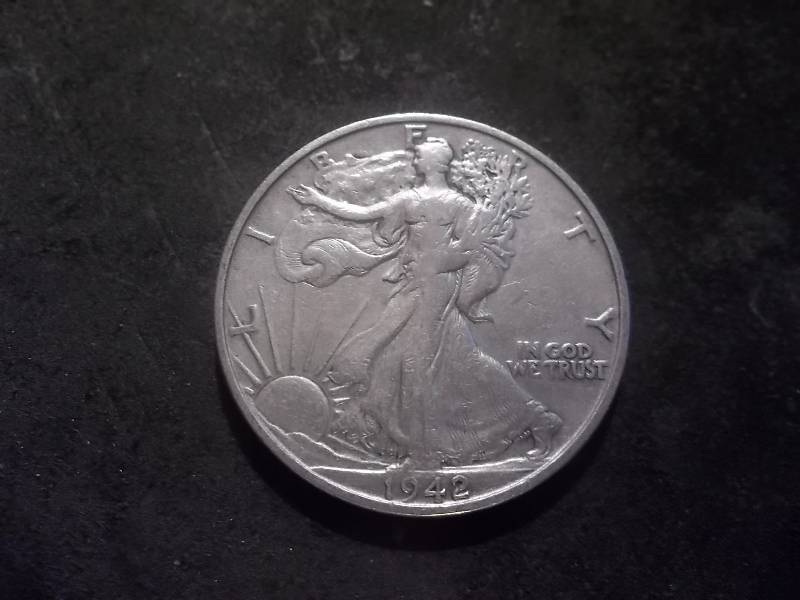 1942 S Walker Half Dollar