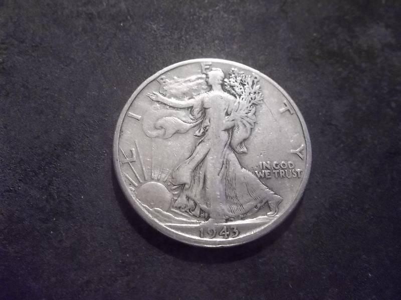 1943 D  Walker Half Dollar