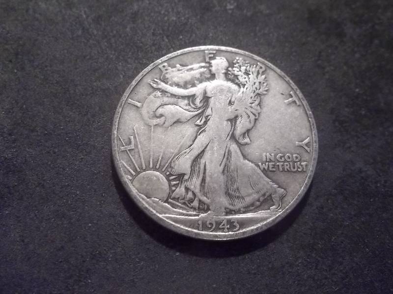 1943 S  Walker Half Dollar