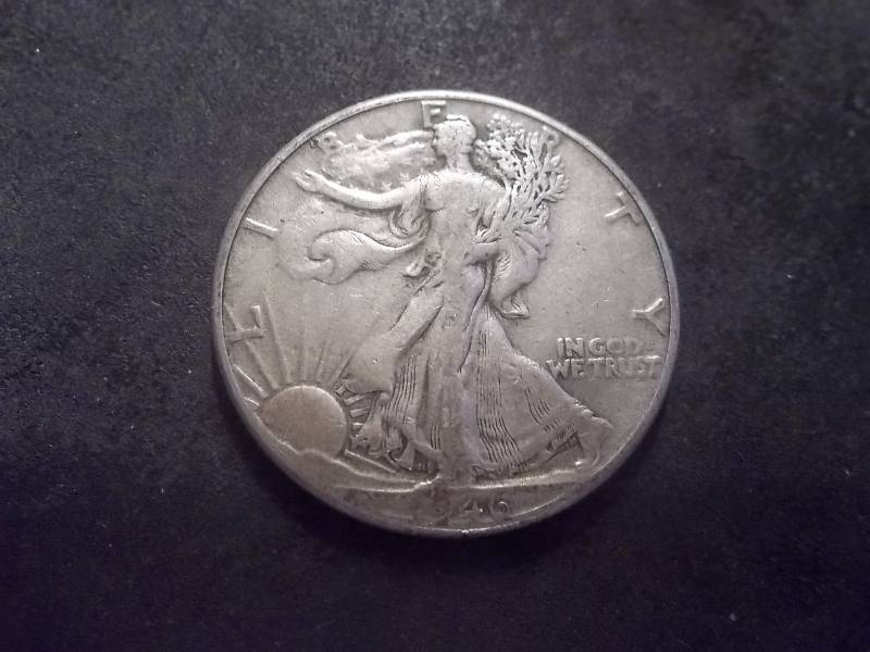 1946 D Walker Half Dollar