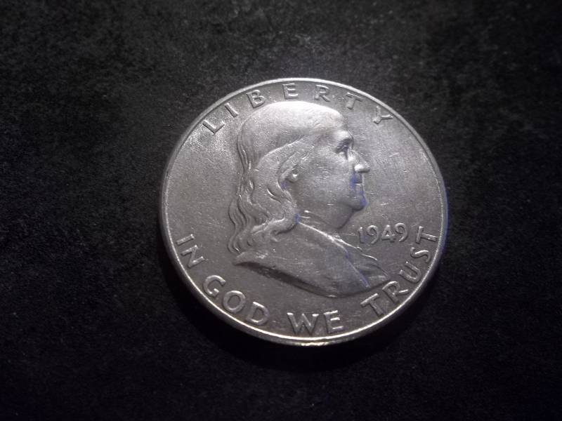 1949 S  Franklin Half Dollar