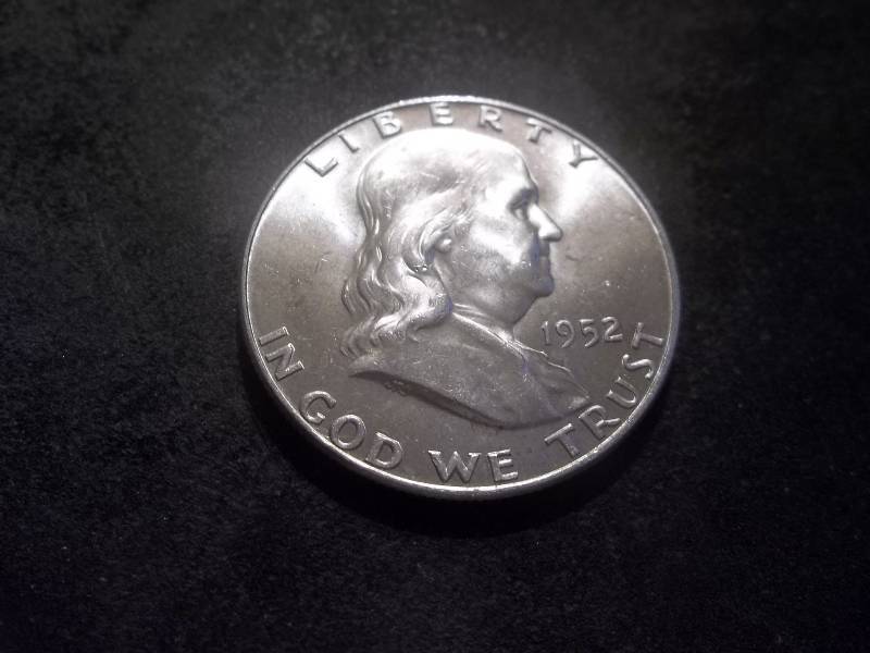 1952 D Franklin Half Dollar