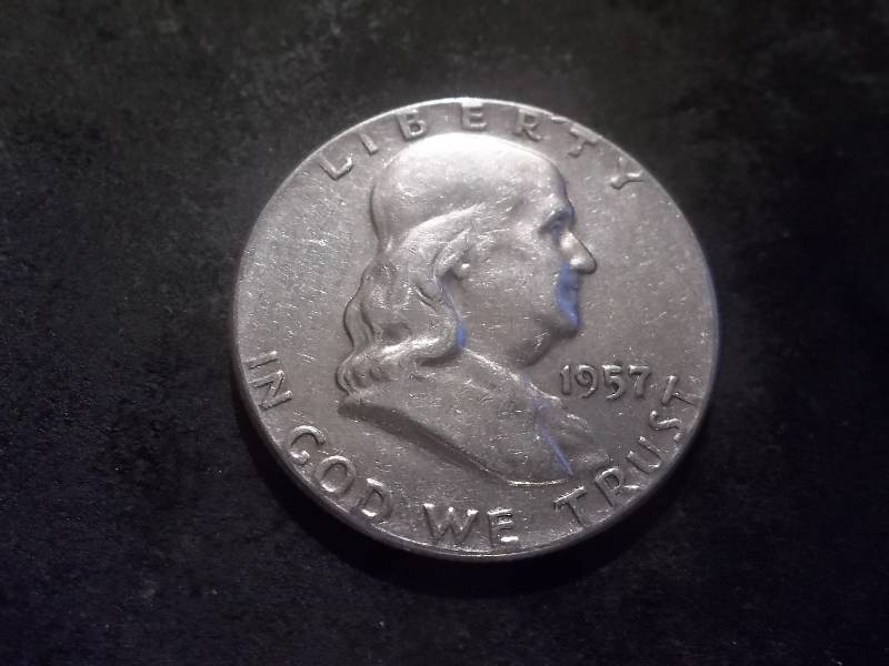 1957  Franklin Half Dollar