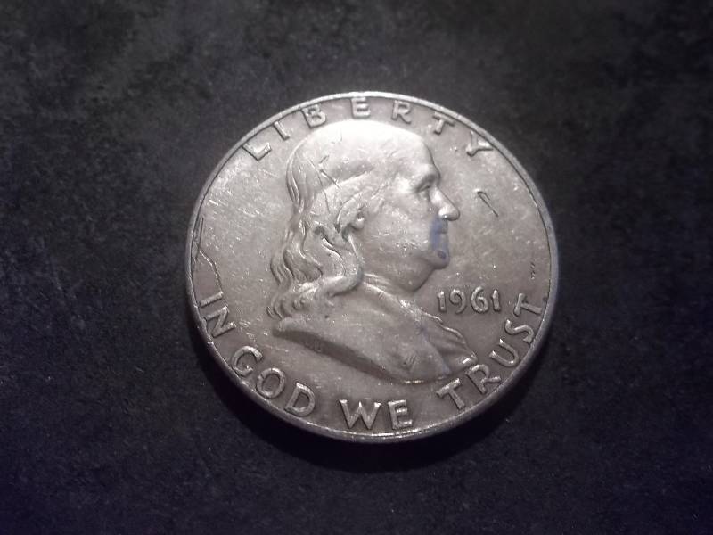 1961 D  Franklin Half Dollar
