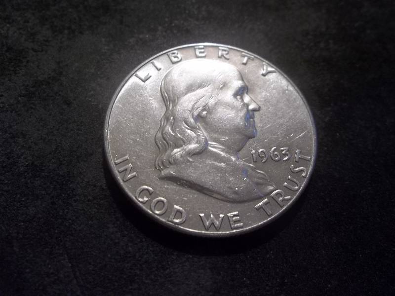 1963 D  Franklin Half Dollar