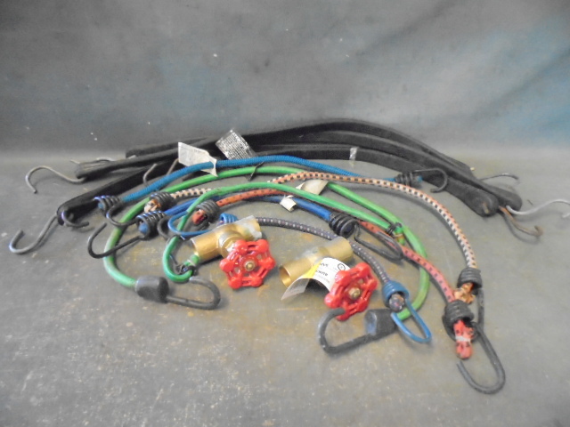 lot 20 image: Bungee Cords and Valves