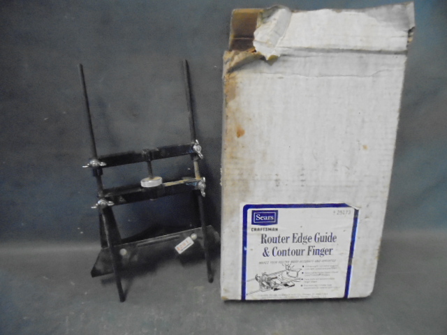 lot 21 image: Router Edge Guide and Contour Finger