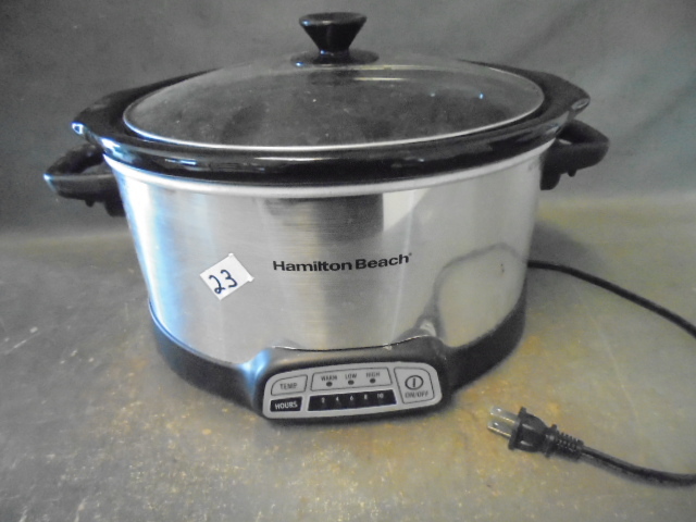 lot 23 image: Programmable Slow Cooker