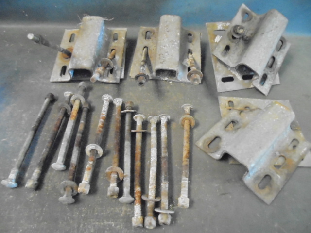 lot 83 image: Brackets with Bolts