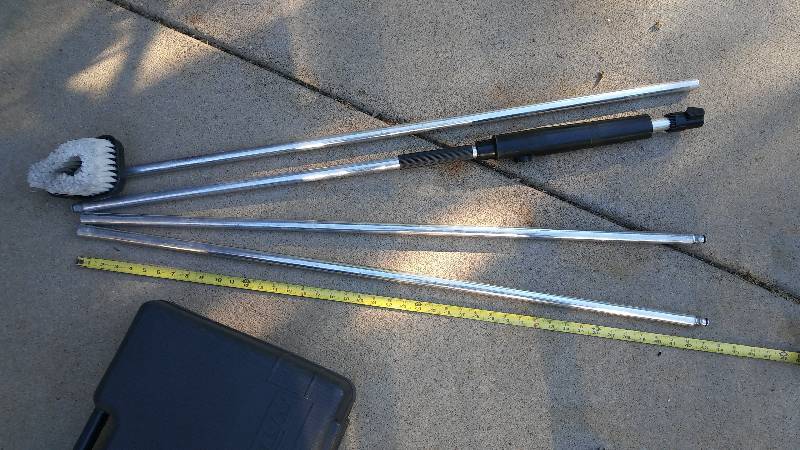 lot 47 image: Michelin CarTruck Cleaning Kit - New kit comes with pole with extensions as pictured to reach those high places