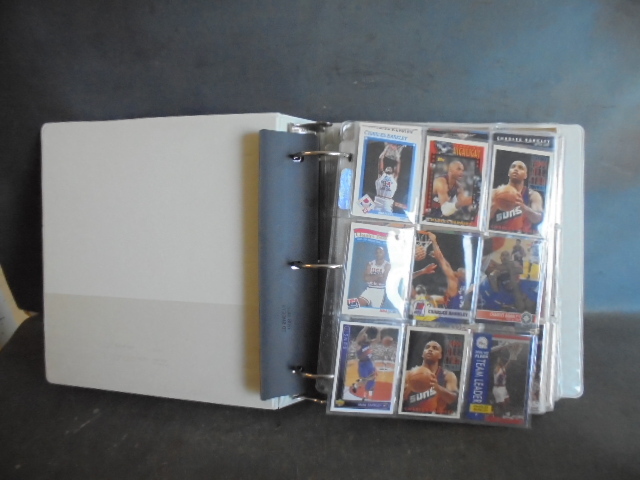 Sports Cards in 3 Ring Binder