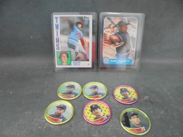 Twins Baseball Cards and Coins