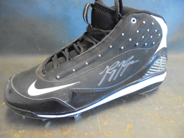 Nike Swingman Baseball Cleat Autographed by Ryan Braun