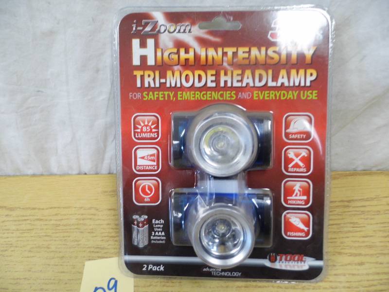 lot 29 image: Pair High Intensity Head Lamps