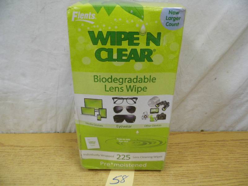 lot 58 image: Wipe N Clear