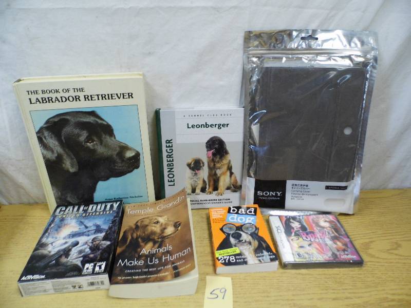 lot 59 image: Tablet Cover - Books - Games