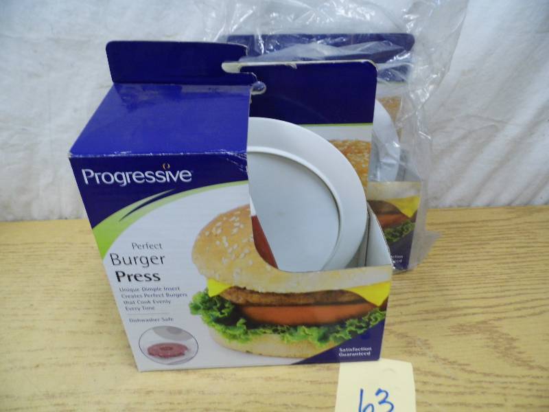 lot 63 image: Lot of 2 Burger Presses