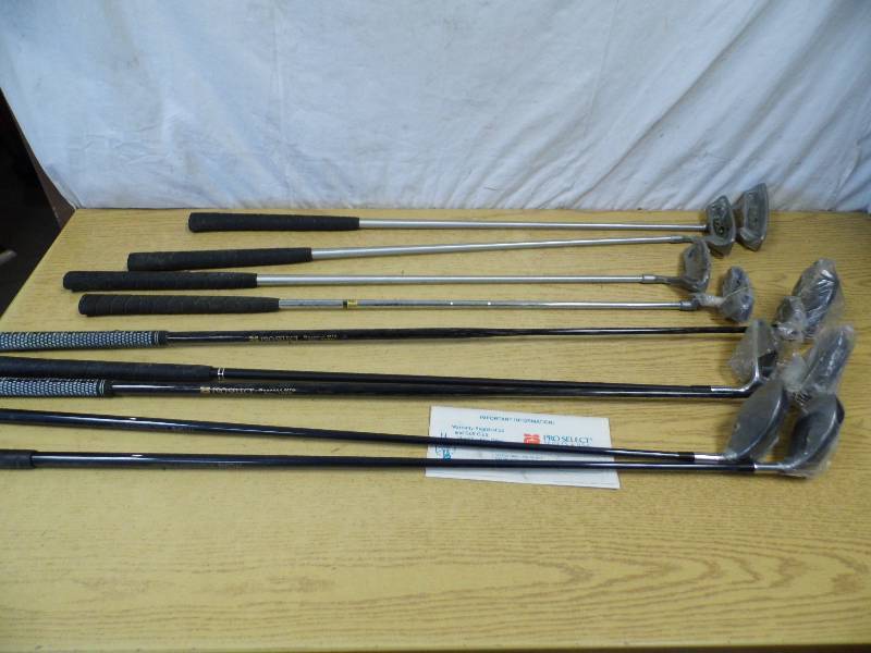 lot 75 image: Pro Select Golf Clubs