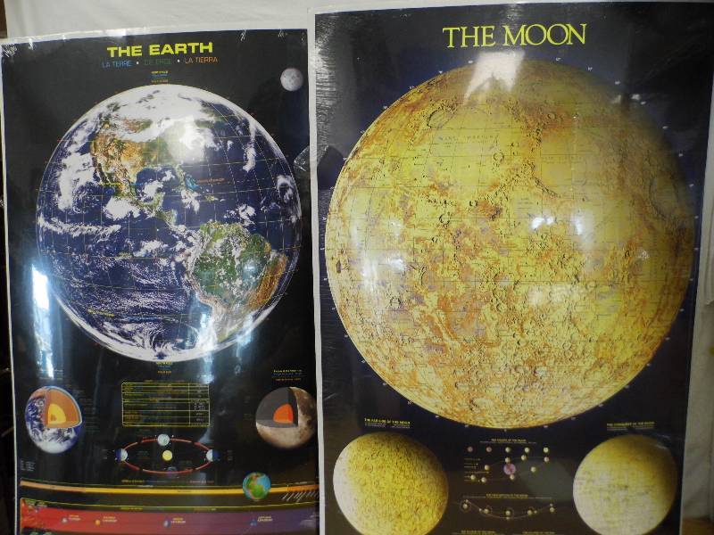 lot 85 image: Earth - Moon Posters