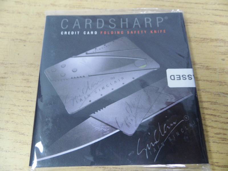 lot 98 image: Credit Card Safety Knife