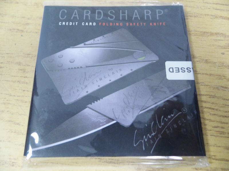 lot 100 image: Credit Card Safety Knife
