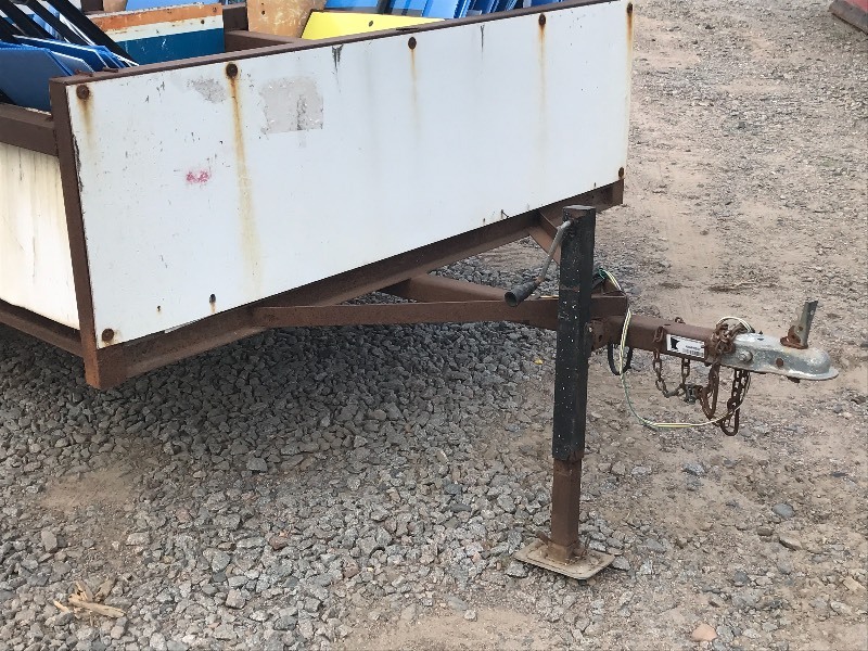 lot 1 image: Single Axle Trailer