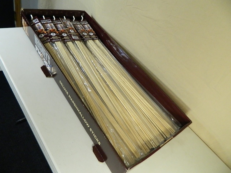New Hersheys Smores Marshmallow Sticks with Display