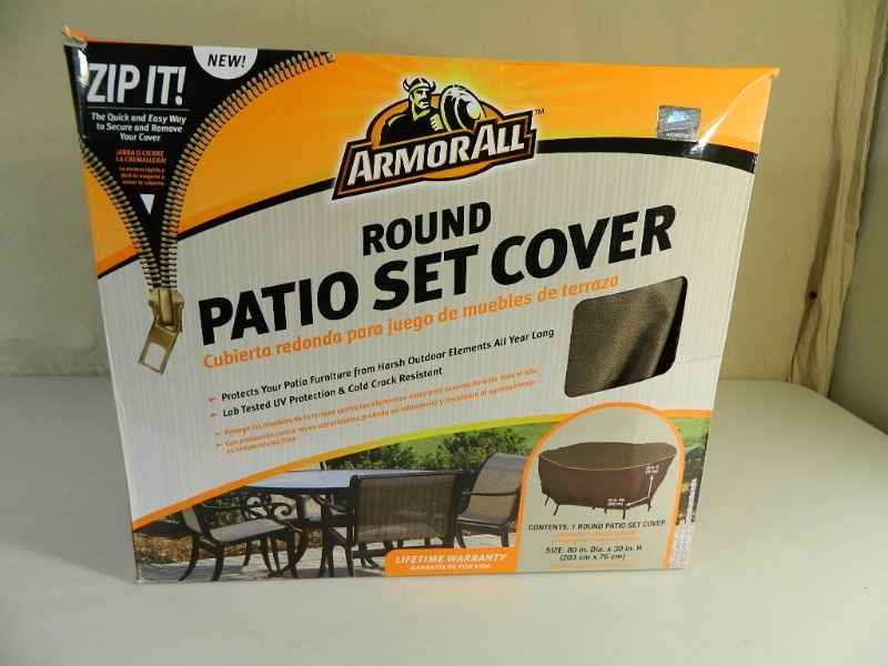New ArmorAll Round Patio Set Cover
