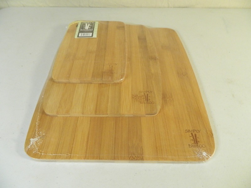 New Set of Bamboo Cutting Boards
