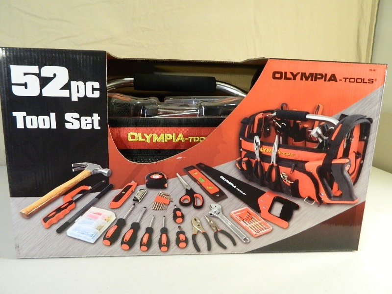 New Olympia 52 Pc Tool Set