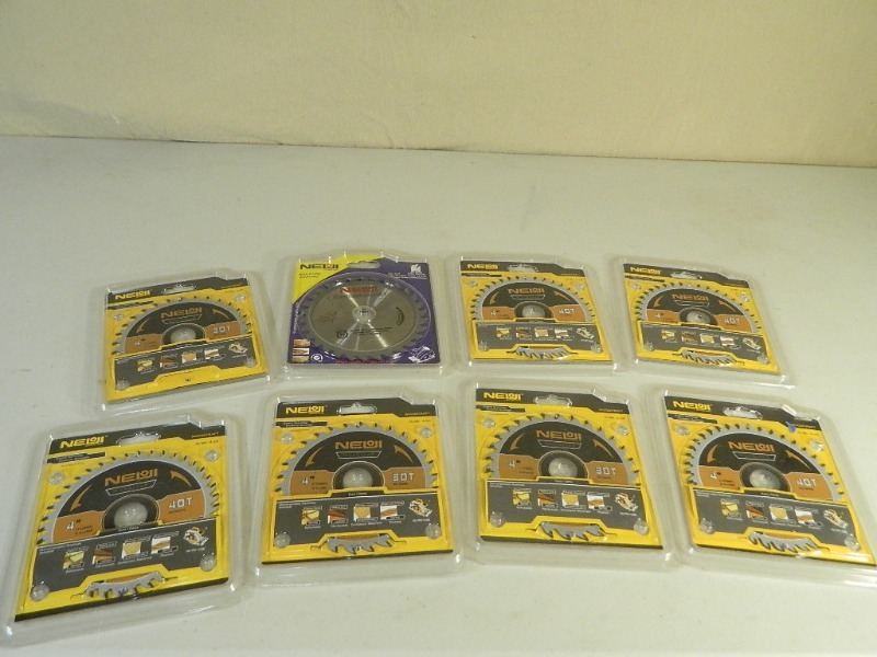 8 New Saw Blades