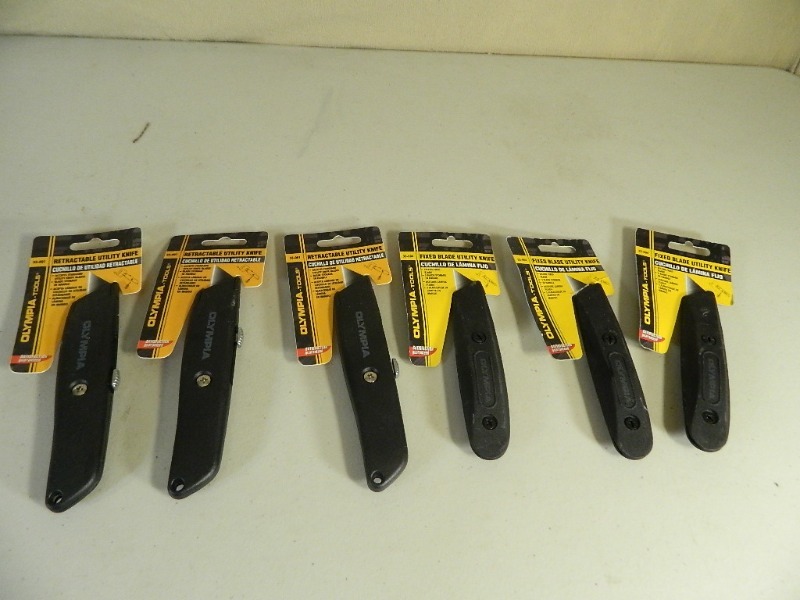 6 New Utility Knives