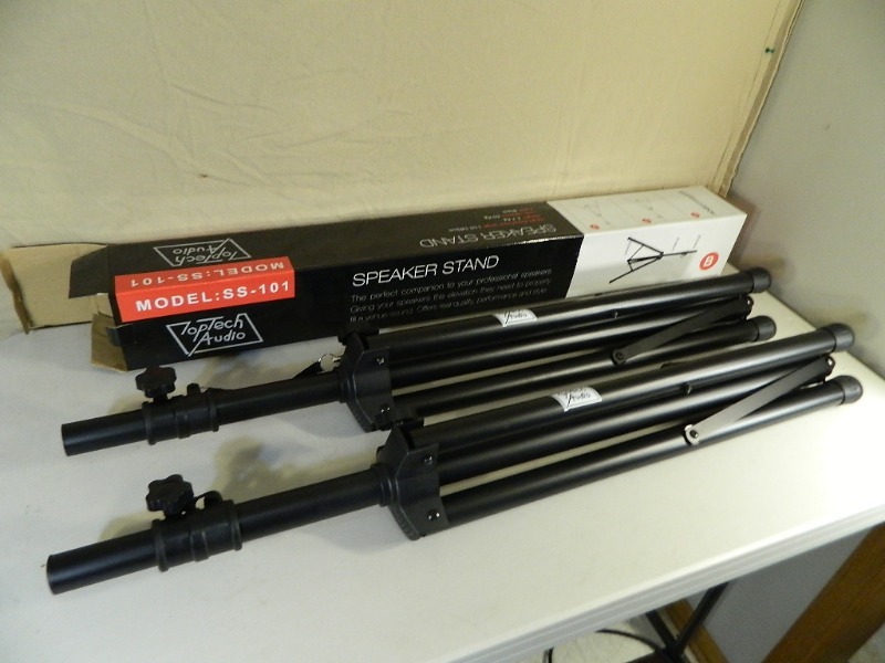 Pair of DJ Speaker Stands