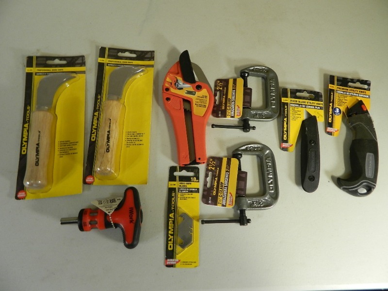 Assorted New Olympia Tools