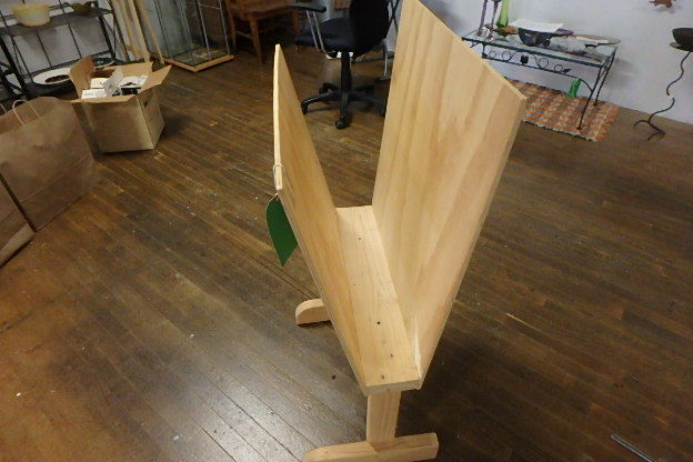 Wood Print Rack