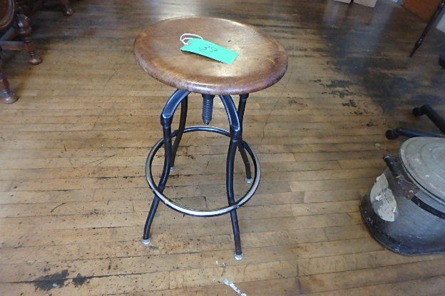 Vintage Adjustable Stool