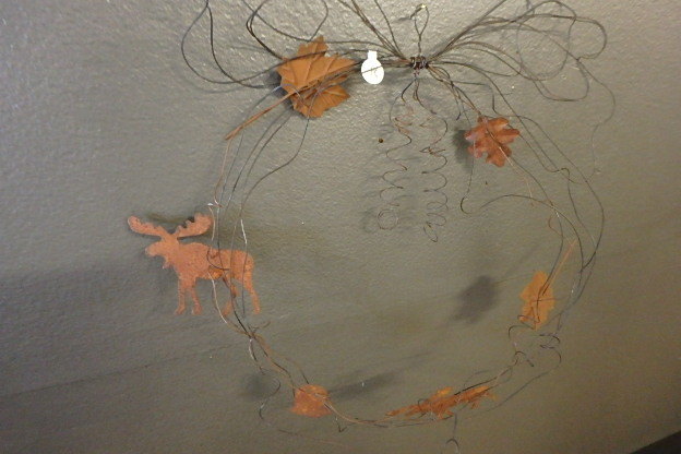 Lot of Delicate Metal Sculpture wall Hangings