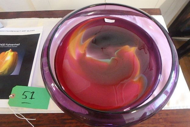 Exquisite Art Glass Bowl