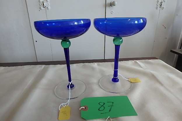 Blue Goblets