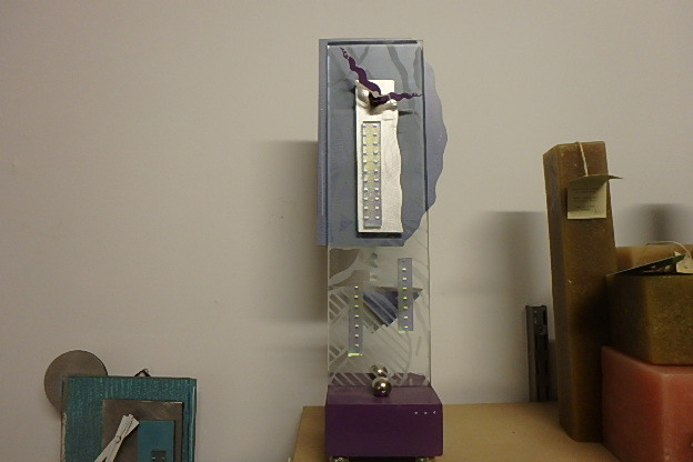 Modern Art Mantle Clock