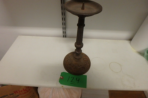 Heavy Cast Candle Holder